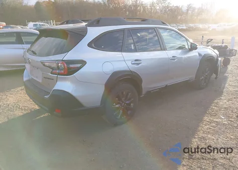 2025 Subaru Outback Onyx Edition из США, поврежденный, VIN 4S4BTALC3S3122893